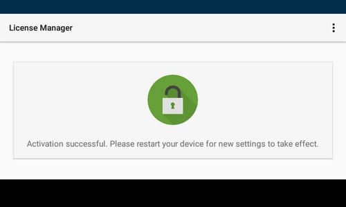 Device-activation-7-SuccsessfullActivationLicenseManager