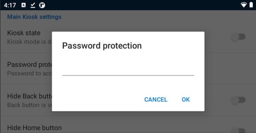 Kiosk-Settings-password-add