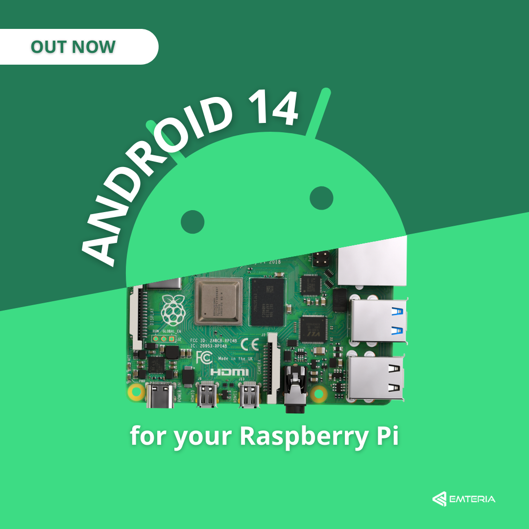 Android Names Pie Android 14 on Raspberry Pi