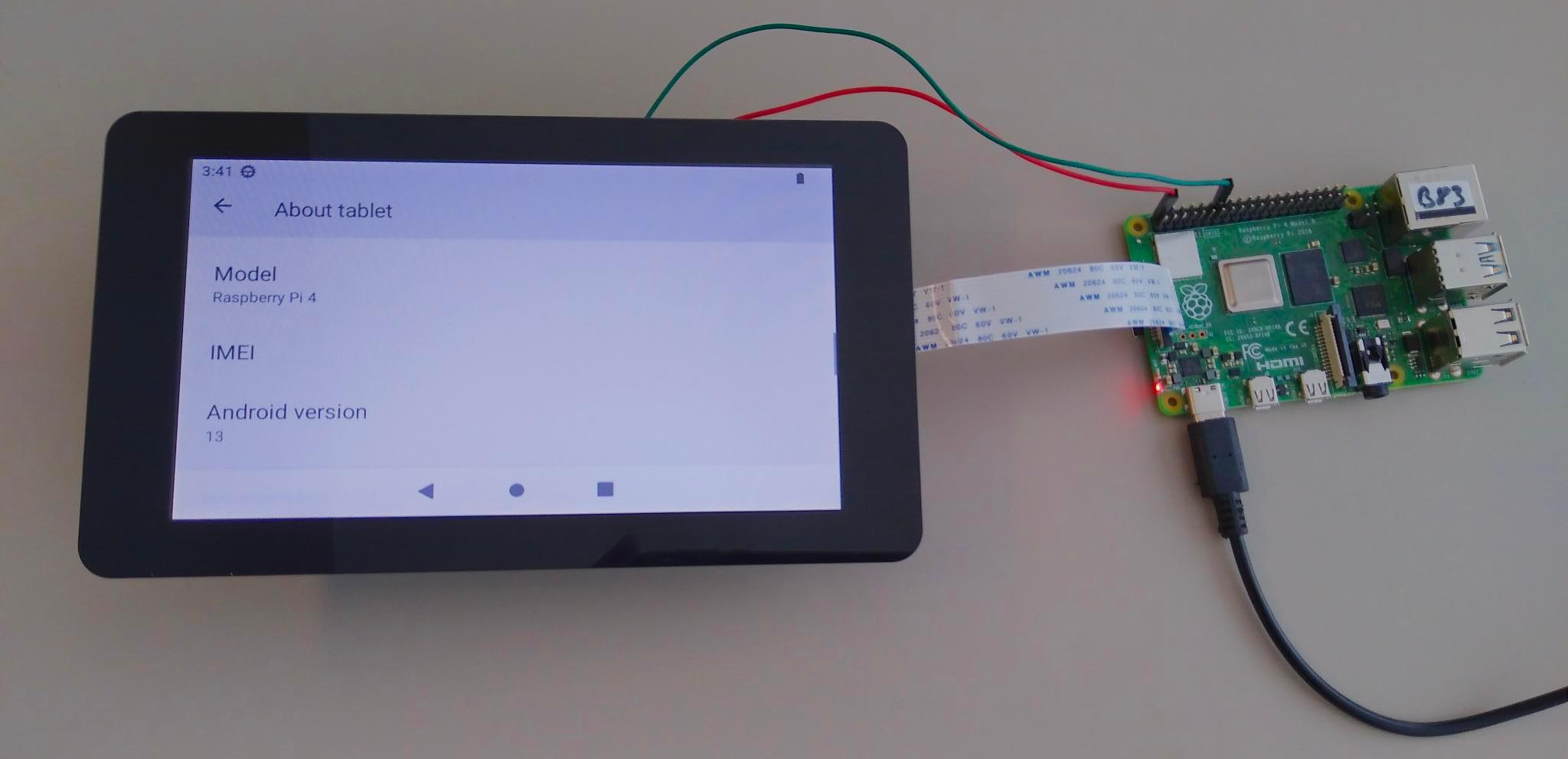 Android 13 on Raspberry Pi 4